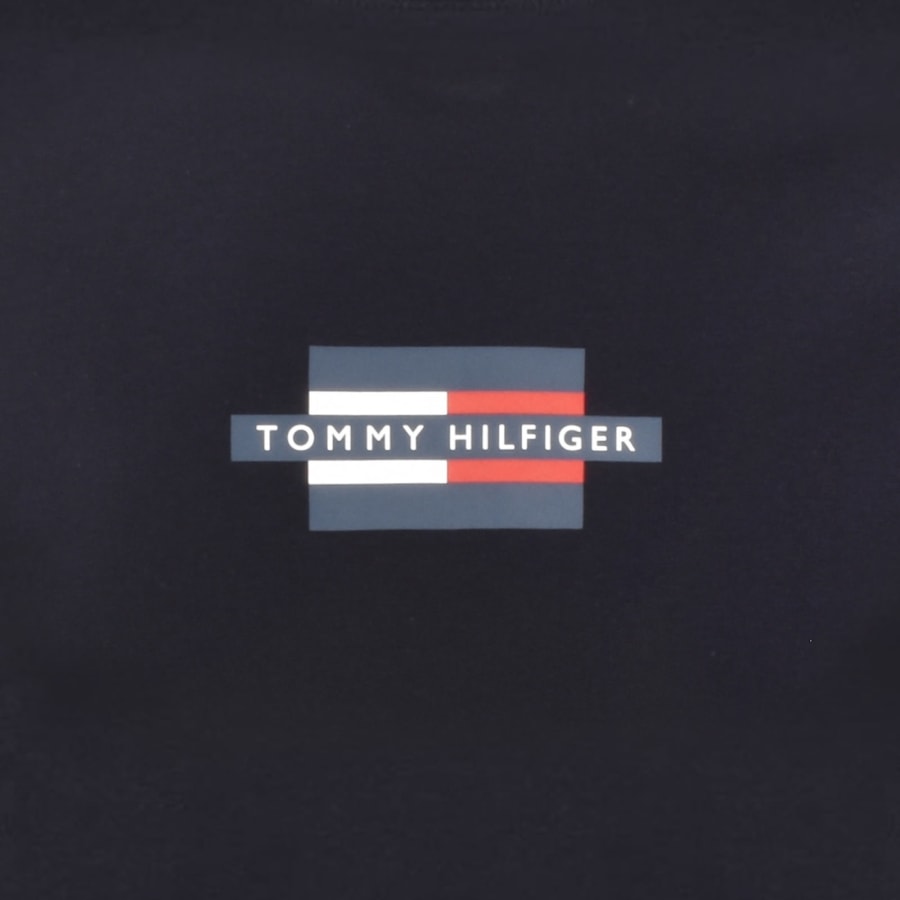 送料込★★Flag Box Tシャツ Tommy Hilfiger Flag Box T Shirt Navy | Mainline Menswear